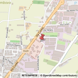 Mappa Via Mangiacane, 3, 12010 Cervasca, Cuneo (Piemonte)
