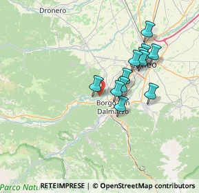 Mappa Strada Provinciale, 12011 Borgo San Dalmazzo CN, Italia (6.00917)