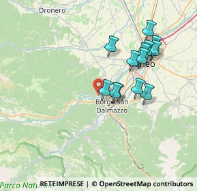 Mappa Strada Provinciale, 12011 Borgo San Dalmazzo CN, Italia (6.84769)