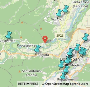 Mappa Strada Provinciale, 12011 Borgo San Dalmazzo CN, Italia (3.05176)