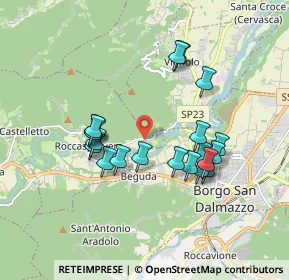 Mappa Strada Provinciale, 12011 Borgo San Dalmazzo CN, Italia (1.6605)