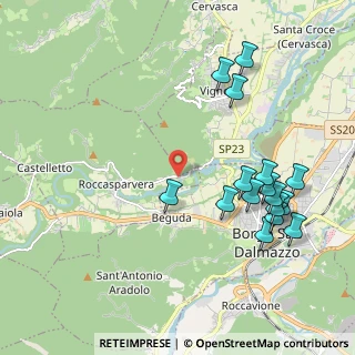 Mappa SP 121, 12011 Borgo San Dalmazzo CN, Italia (2.3075)