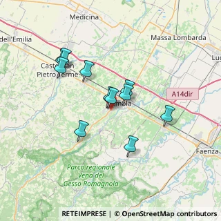 Mappa Via Enea Fantini, 40026 Imola BO, Italia (5.99273)