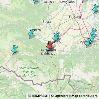 Mappa Via Tanaro, 12011 Borgo San Dalmazzo CN, Italia (21.20214)