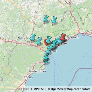 Mappa Via Cimavalle, 17100 Santuario SV, Italia (9.249)