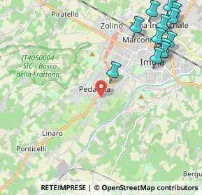Mappa Via Pedagna, 40026 Imola BO, Italia (2.95)