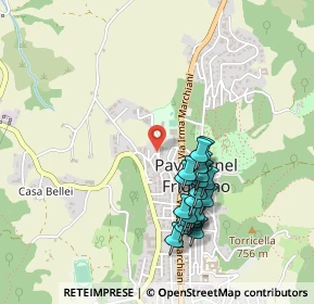 Mappa Via Bernardo Bellei, 41026 Pavullo nel Frignano MO, Italia (0.457)