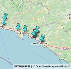 Mappa Via Privata Paradiso, 16042 Carasco GE, Italia (10.04333)