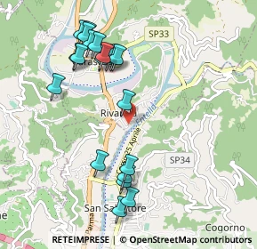 Mappa Via Privata Paradiso, 16042 Carasco GE, Italia (1.0735)