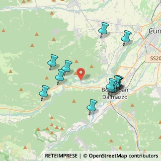 Mappa Piazza IV Martiri, 12010 Roccasparvera CN, Italia (3.84)