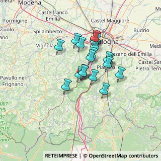 Mappa Piazza XX Settembre, 40043 Marzabotto BO, Italia (10.555)