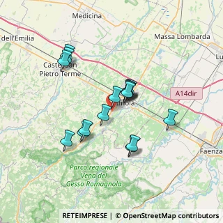 Mappa Via Olof Palme, 40026 Imola BO, Italia (5.89813)