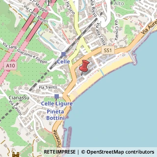 Mappa Via Aicardi, 69, 17019 Celle Ligure, Savona (Liguria)