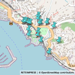 Mappa Via Luigi Casale, 16035 Rapallo GE, Italia (0.20619)