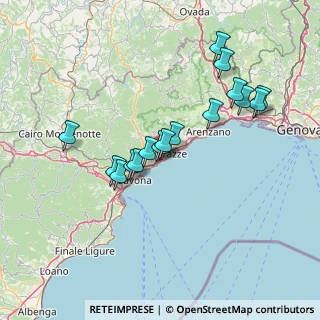 Mappa Via Savona, 17015 Celle Ligure SV, Italia (13.18125)