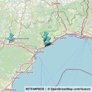 Mappa Via Venezia, 17015 Celle Ligure SV, Italia (30.59273)