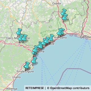 Mappa Via 1° Maggio, 17015 Celle Ligure SV, Italia (14.36529)