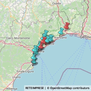 Mappa Via 1° Maggio, 17015 Celle Ligure SV, Italia (9.00471)