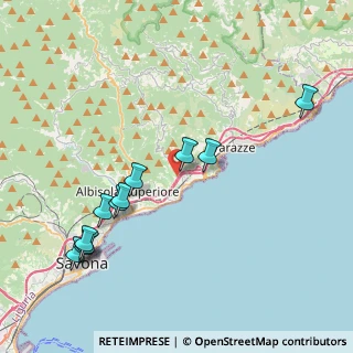 Mappa Via 1° Maggio, 17015 Celle Ligure SV, Italia (4.47091)
