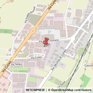 Mappa Via Attilio Fontana, 8, 12011 Borgo San Dalmazzo, Cuneo (Piemonte)