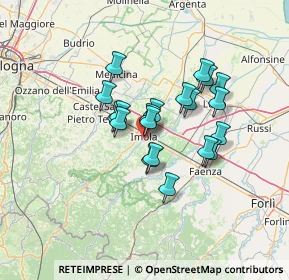 Mappa Via A. Oriani, 40026 Imola BO, Italia (10.4345)