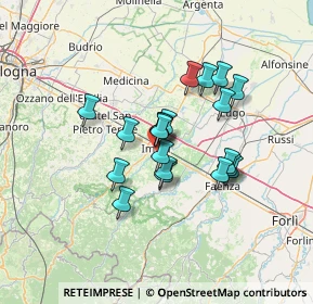 Mappa Via A. Oriani, 40026 Imola BO, Italia (10.4645)