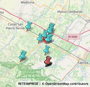 Mappa Via A. Oriani, 40026 Imola BO, Italia (5.88944)