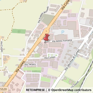 Mappa Via Attilio Fontana, 4, 12011 Borgo San Dalmazzo, Cuneo (Piemonte)