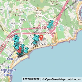 Mappa Via Genova, 17015 Celle Ligure SV, Italia (0.596)