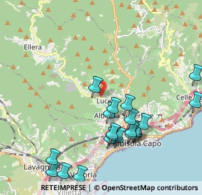 Mappa Via Luigi Leone Grosso, 17011 Albisola Superiore SV, Italia (2.301)