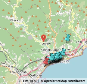 Mappa Via Luigi Leone Grosso, 17011 Albisola Superiore SV, Italia (2.146)