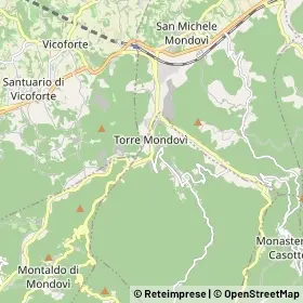 Mappa Vicoforte