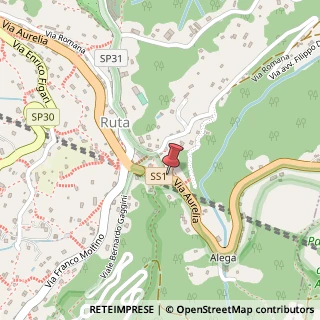 Mappa Strada Statale 1, 28, 16032 Camogli, Genova (Liguria)