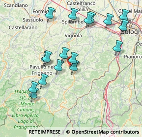 Mappa Via Giacomo Matteotti, 41059 Zocca MO, Italia (16.68353)