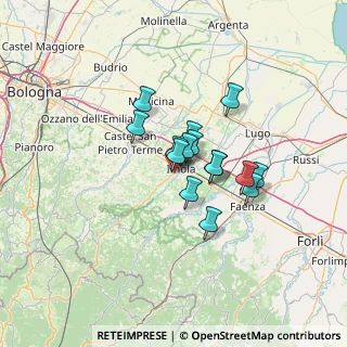 Mappa Via Santa Lucia, 40026 Imola BO, Italia (8.922)