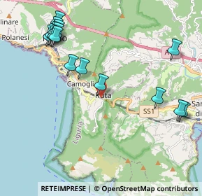 Mappa Via Maggiolo - Ruta, 16032 Camogli GE, Italia (2.52625)