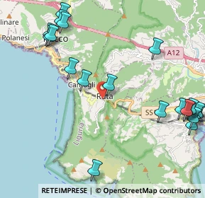 Mappa Via Maggiolo - Ruta, 16032 Camogli GE, Italia (2.8145)