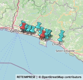 Mappa Via Maggiolo - Ruta, 16032 Camogli GE, Italia (9.497)