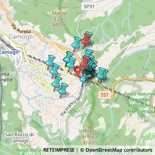 Mappa Via Maggiolo - Ruta, 16032 Camogli GE, Italia (0.22143)