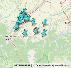 Mappa Peveragno, 12016 Peveragno CN, Italia (7.401)
