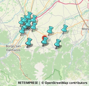 Mappa Peveragno, 12016 Peveragno CN, Italia (6.55647)