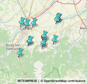 Mappa Peveragno, 12016 Peveragno CN, Italia (6.20462)