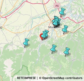 Mappa Via A. Orsi, 12089 Villanova Mondovì CN, Italia (6.66143)