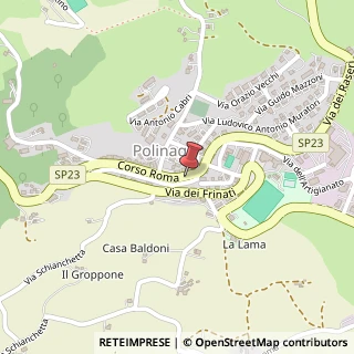 Mappa Via Albano Sorbelli, 2, 41040 Polinago, Modena (Emilia Romagna)