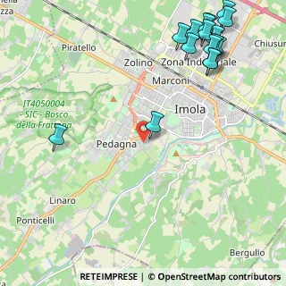Mappa Via Cornelio Silla, 40026 Imola BO, Italia (3.09625)
