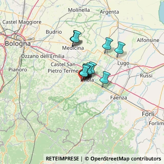 Mappa Via Arturo Toscanini, 40026 Imola BO, Italia (8.005)