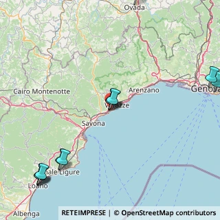 Mappa Via Crocetta, 17015 Celle ligure SV, Italia (24.85846)