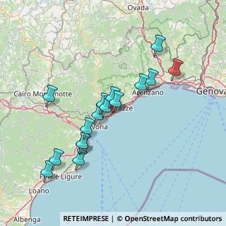 Mappa Via Crocetta, 17015 Celle ligure SV, Italia (14.03125)