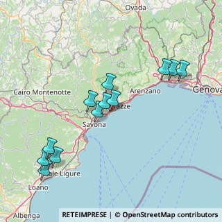 Mappa Via Crocetta, 17015 Celle ligure SV, Italia (16.4075)