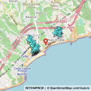 Mappa Via Crocetta, 17015 Celle ligure SV, Italia (0.3625)